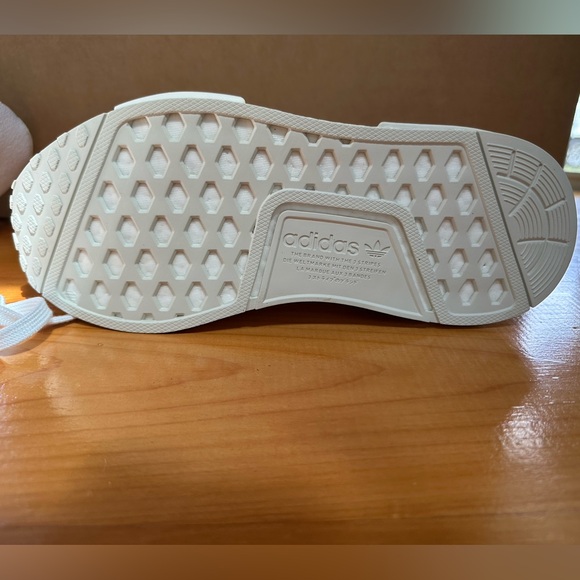 NIB Adidas Nmd_R1 Original Womens Sneakers Size 8, Color: White/White G58303 - Picture 6 of 10